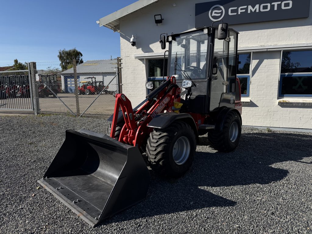 Heracles H220 Plus minilæsser med Yanmar 4-cylindret dieselmotor